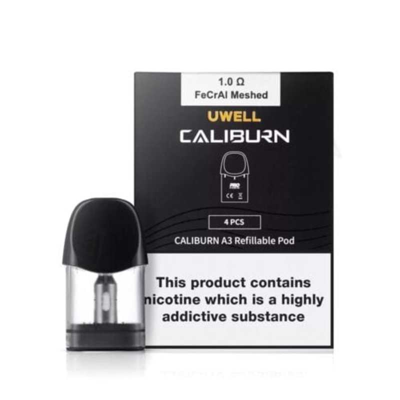 Uwell Caliburn A3 Replacement Pods – 4pk