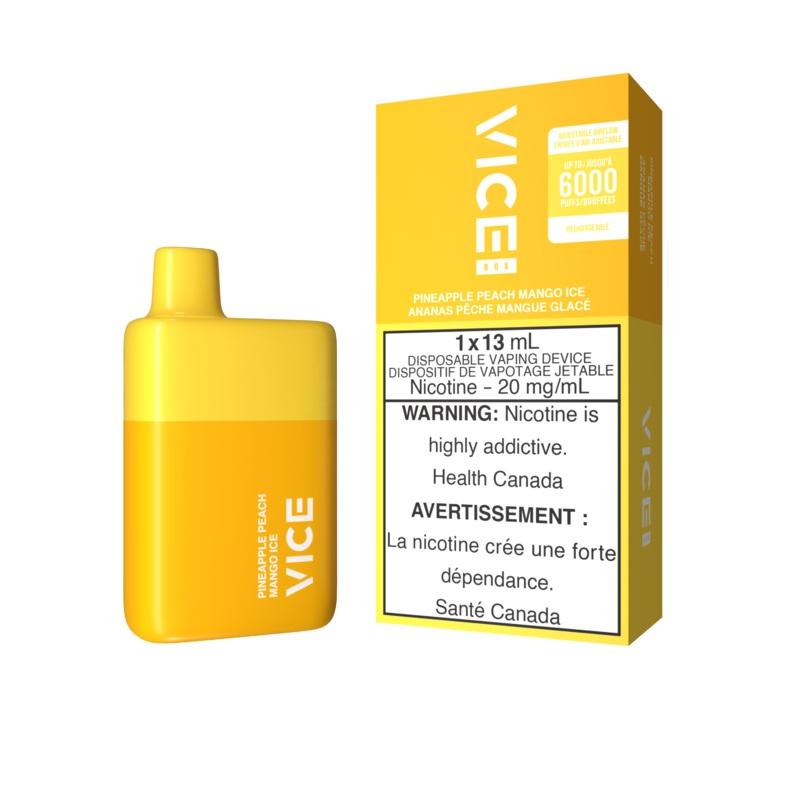 Vice Box Disposable – Pineapple Peach Mango Ice 20mg