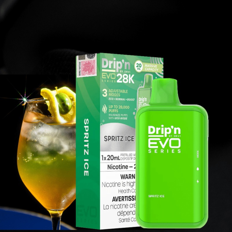 Drip’n by Envi EVO 28k Disposable Vape-Spritz Ice