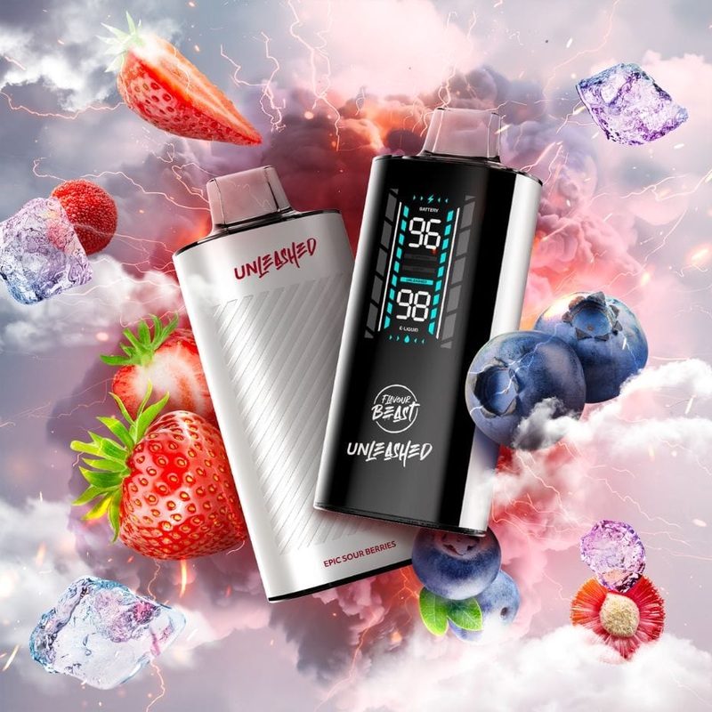 Flavour Beast Unleashed DCP 20K Disposable Vape – Epic Sour Berries