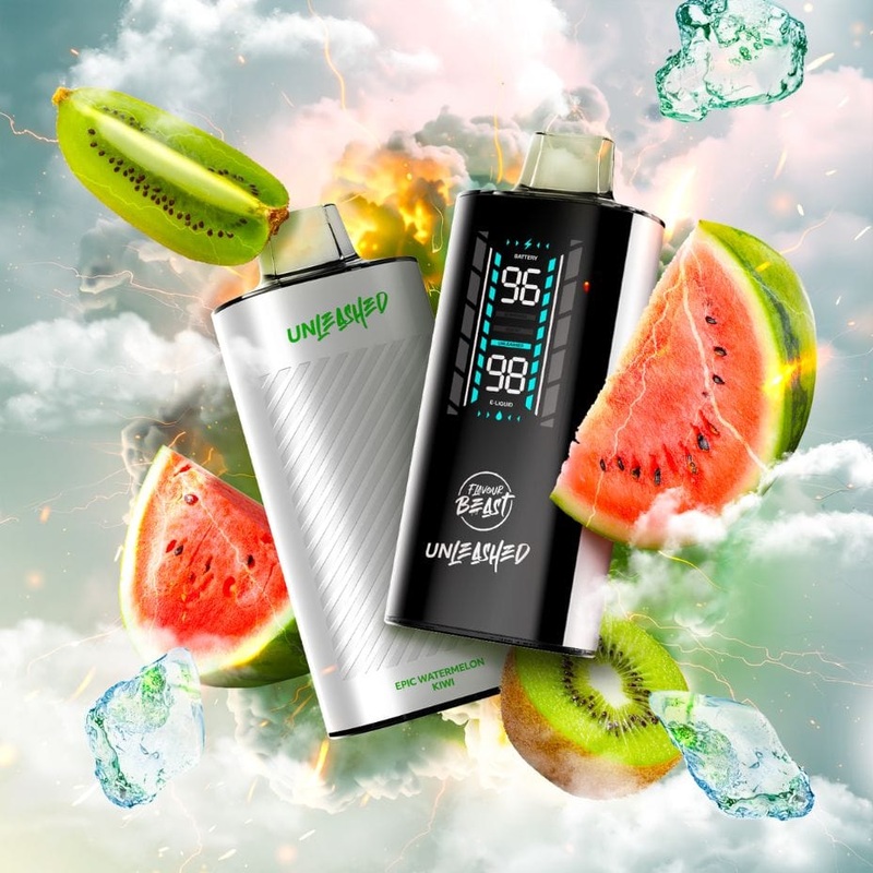 Flavour Beast Unleashed DCP 20K Disposable Vape – Epic Watermelon Kiwi