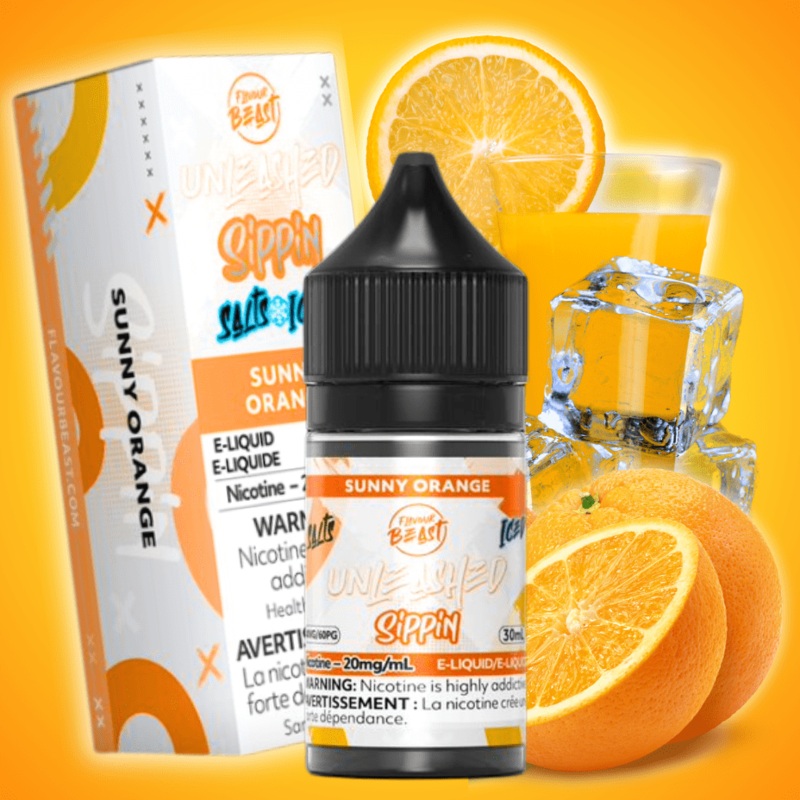 Flavour Beast Unleashed Sippin Salts-Sunny Orange