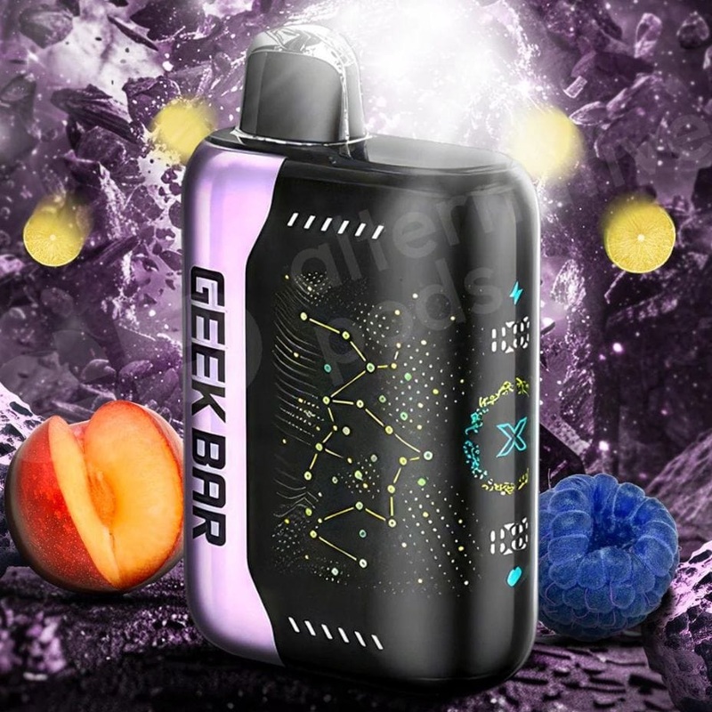 Geek Bar Pulse X 25K Disposable Vape – Peach Berry Lime Ice