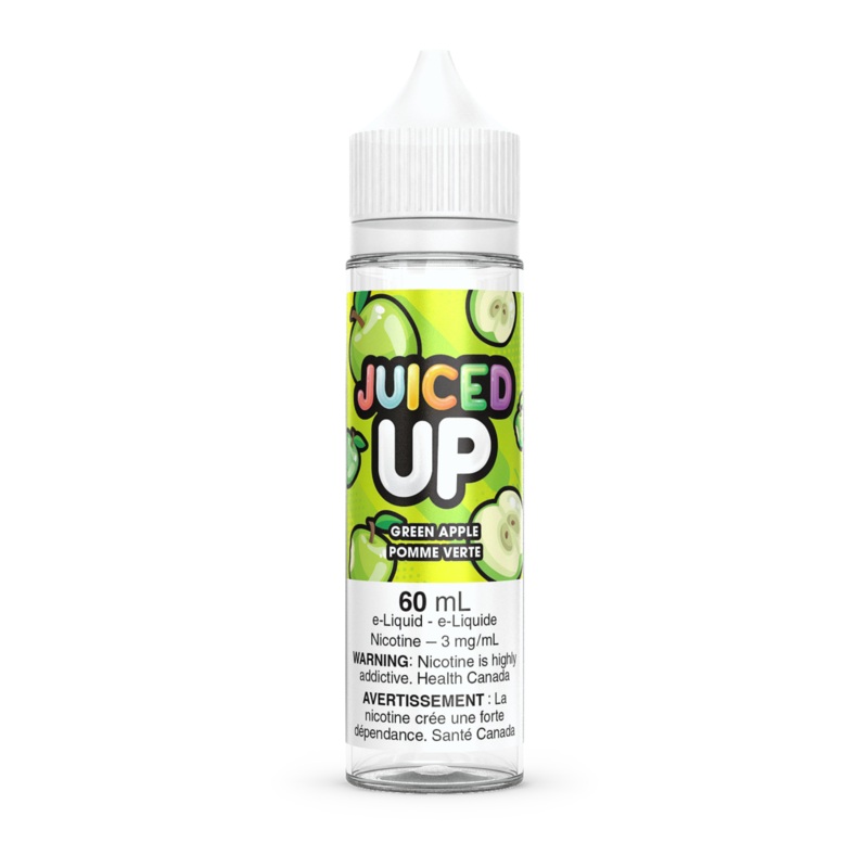 Juiced Up – Green Apple 60ml|0mg|3mg|6mg|12mg