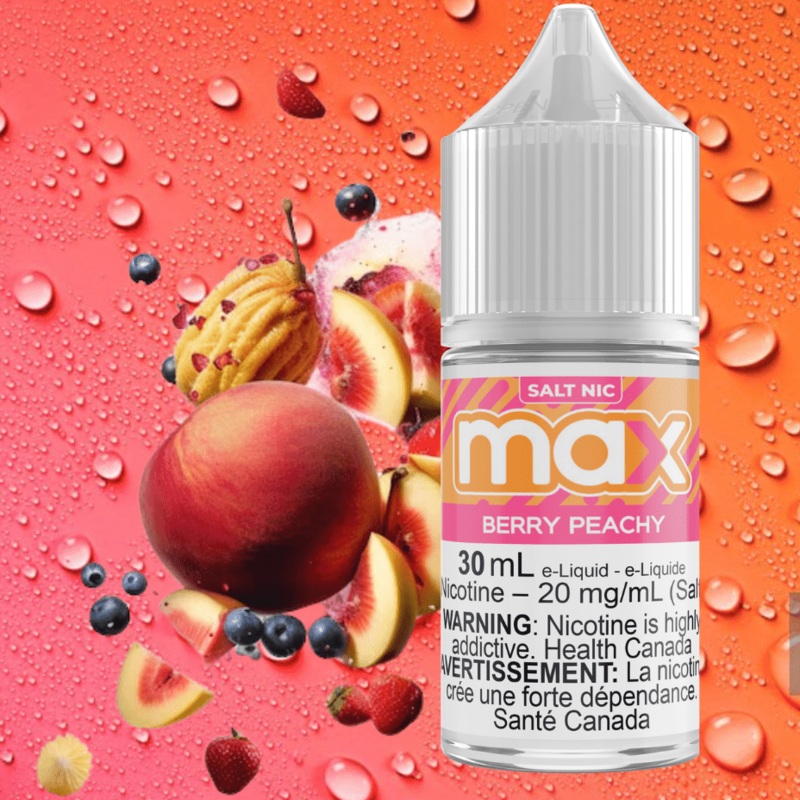 Max E-Liquid – Berry Peachy Salt