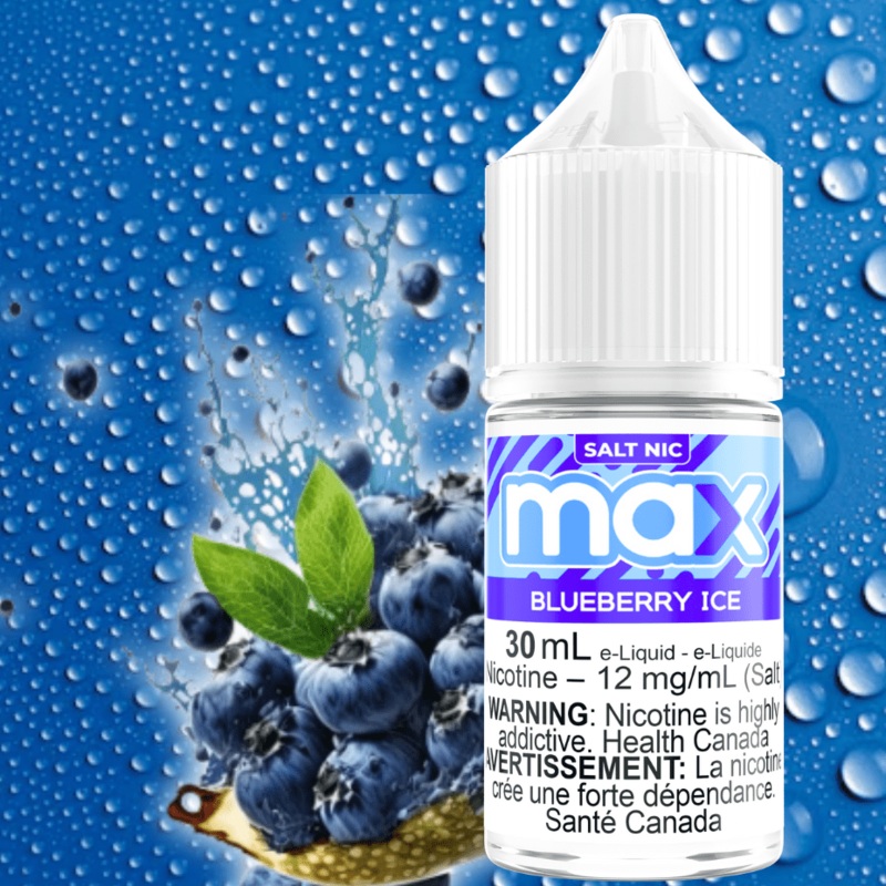 Max E-Liquid – Blueberry Ice Salt