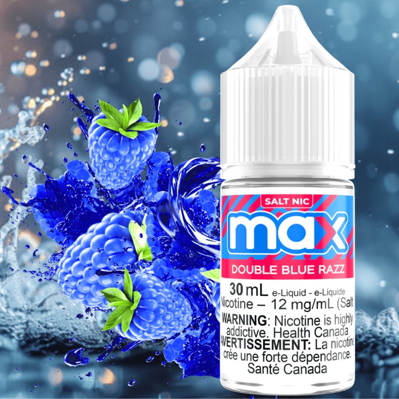 Max E-Liquid – Double Blue Razz Salt
