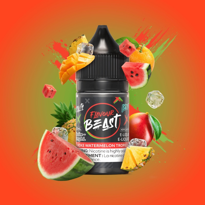 Woke Watermelon Tropica Salts by Flavour Beast E-Liquid