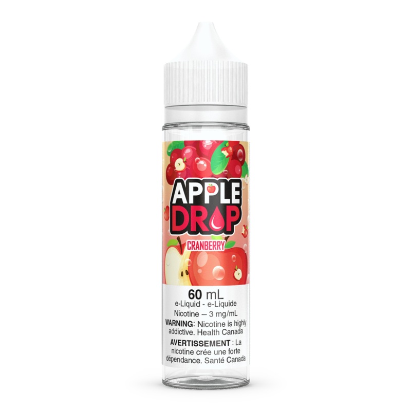 Apple Drop – Cranberry 60ml|0mg|3mg|6mg