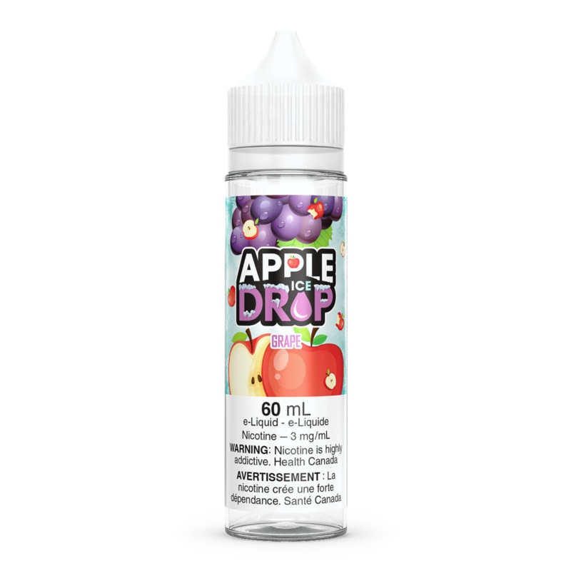 Apple Drop Ice – Grape 60ml|0mg|3mg|6mg