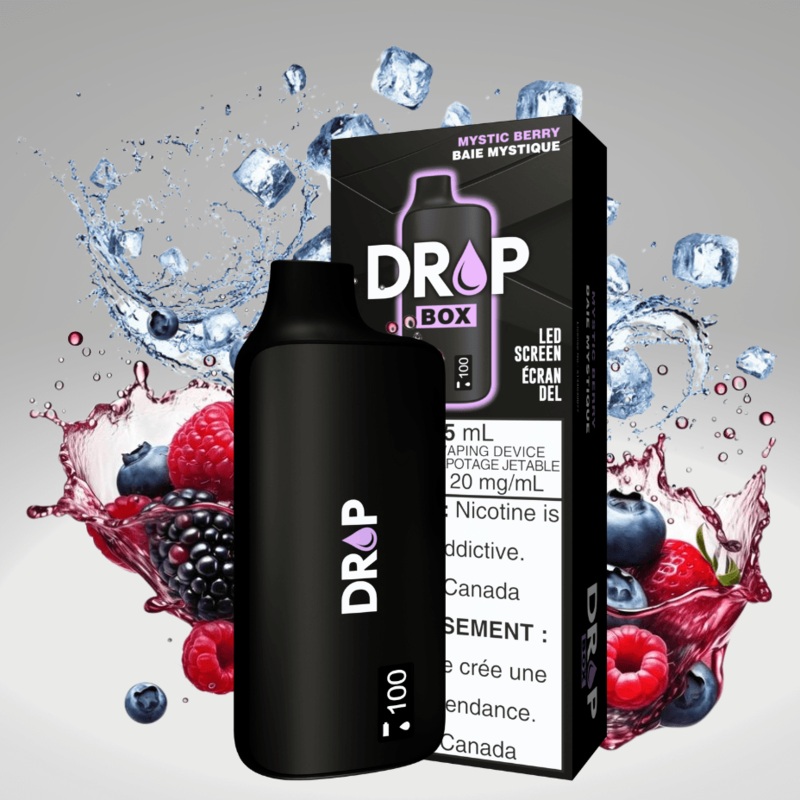 Drop Box 8500 Disposable Vape-Mystic Berry