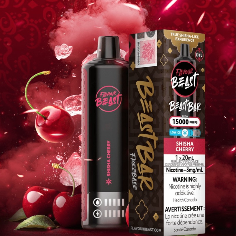 Flavour Beast Beast Bar 15k Disposable Vape-Shisha Cherry