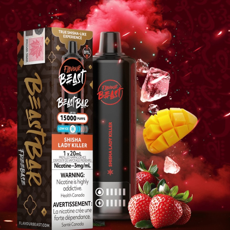 Flavour Beast Beast Bar 15k Disposable Vape-Shisha Lady Killer