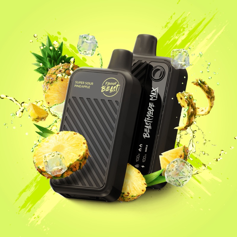Flavour Beast Beast Mode Max 18k Disposable – Super Sour Pineapple