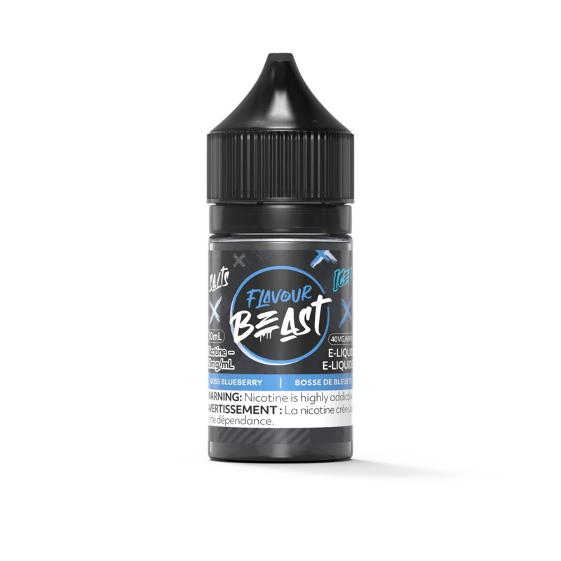 Flavour Beast Salt – Boss Blueberry Iced 30ml