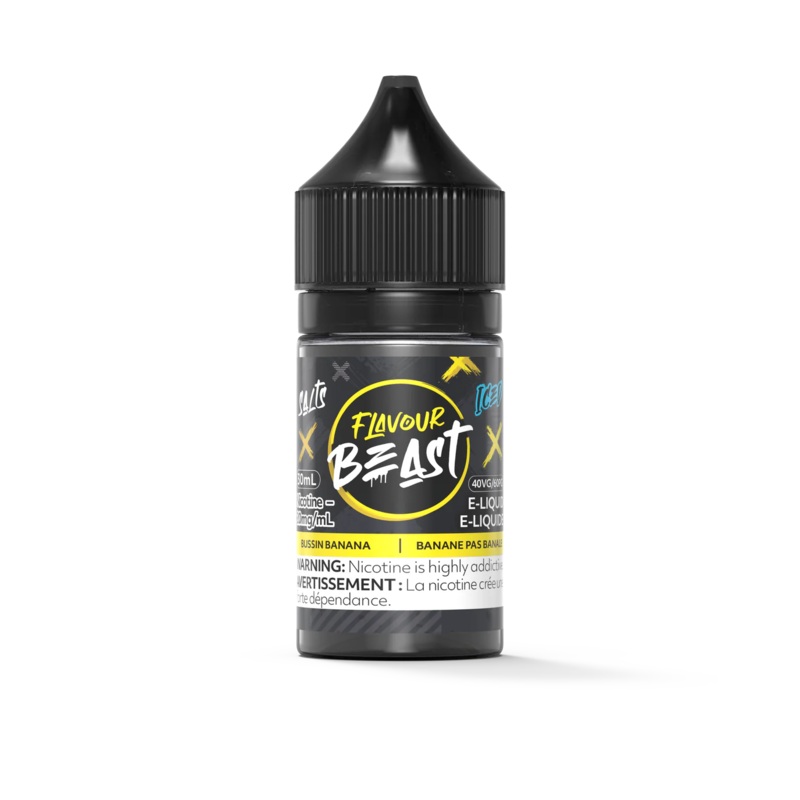 Flavour Beast Salt – Bussin Banana Iced 30ml