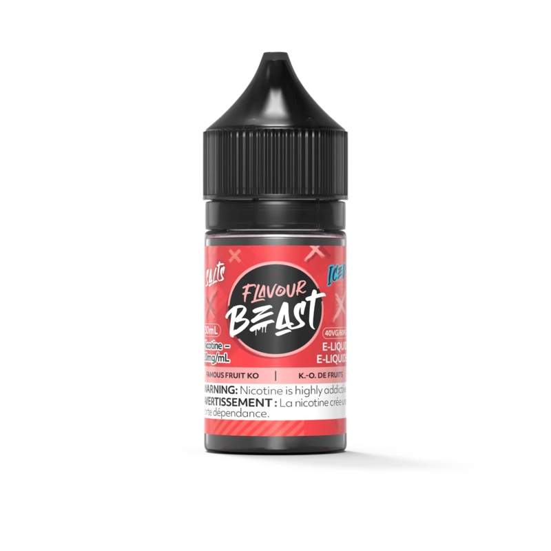Flavour Beast Salt – Famous Fruit KO Iced 30ml