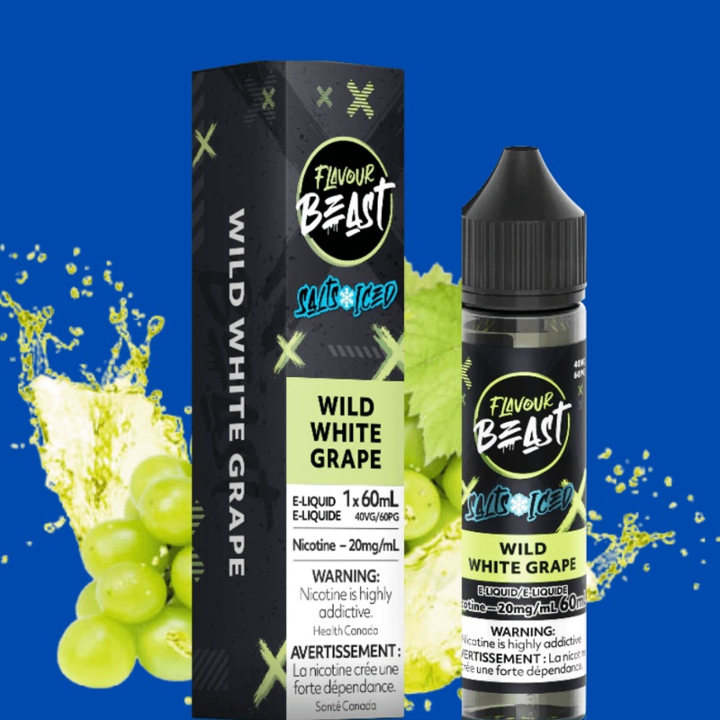 Flavour Beast Salt-Wild White Grape-60ml