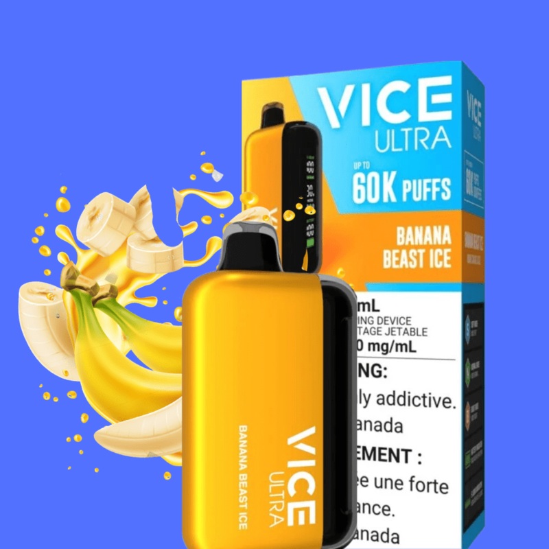Vice Ultra 60K Disposable Vape – Banana Beast Ice