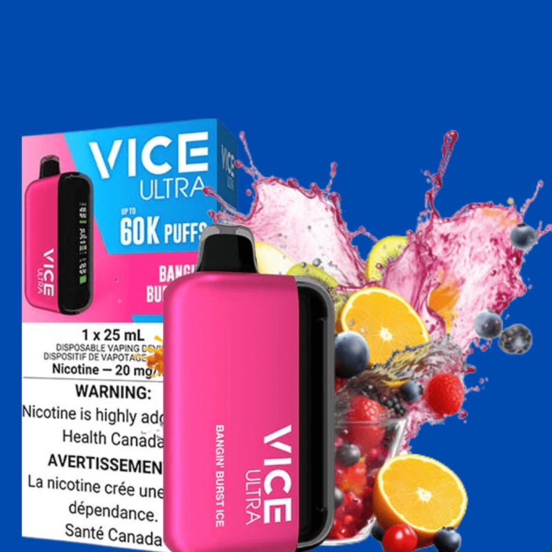 Vice Ultra 60K Disposable Vape – Bangin’ Burst Ice