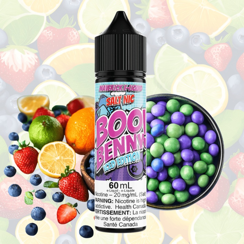 Boo Benny Ice Salt by Maverick E-Liquid-60mL