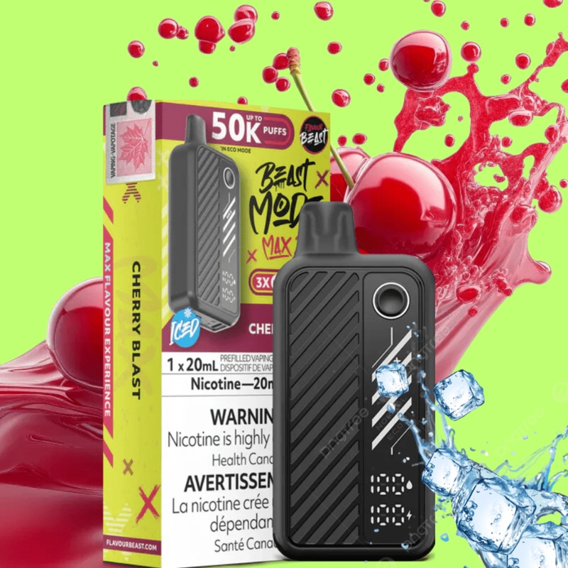 Flavour Beast Beast Mode Max 2 50K Disposable Vape-Cherry Blast