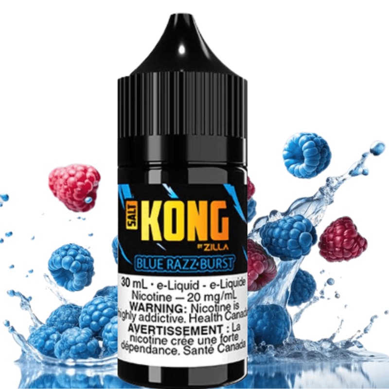 Kong Salt by Zilla-Blue Razz Burst