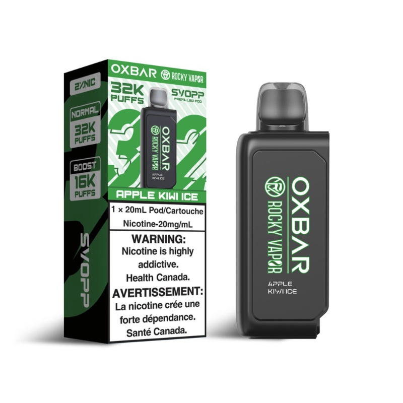 Oxbar SVOPP 32k Pod-Apple Kiwi Ice