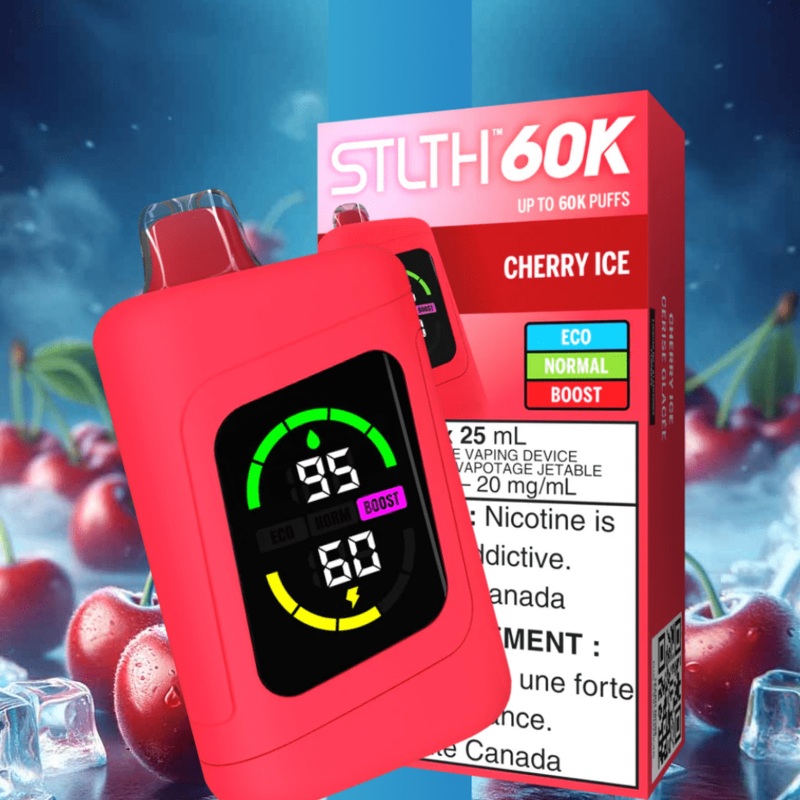 STLTH 60k Disposable Vape-Cherry Ice