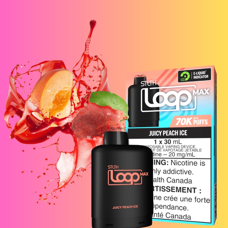 STLTH Loop Max 70K Pod-Juicy Peach Ice