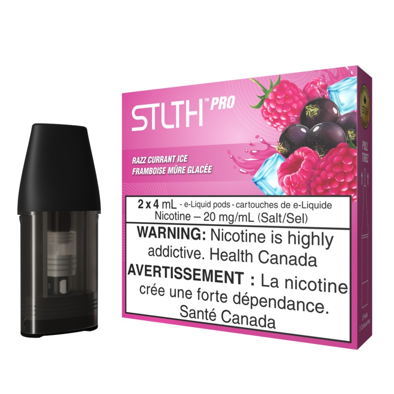 STLTH PRO Pod Pack Razz Currant Ice 20mg