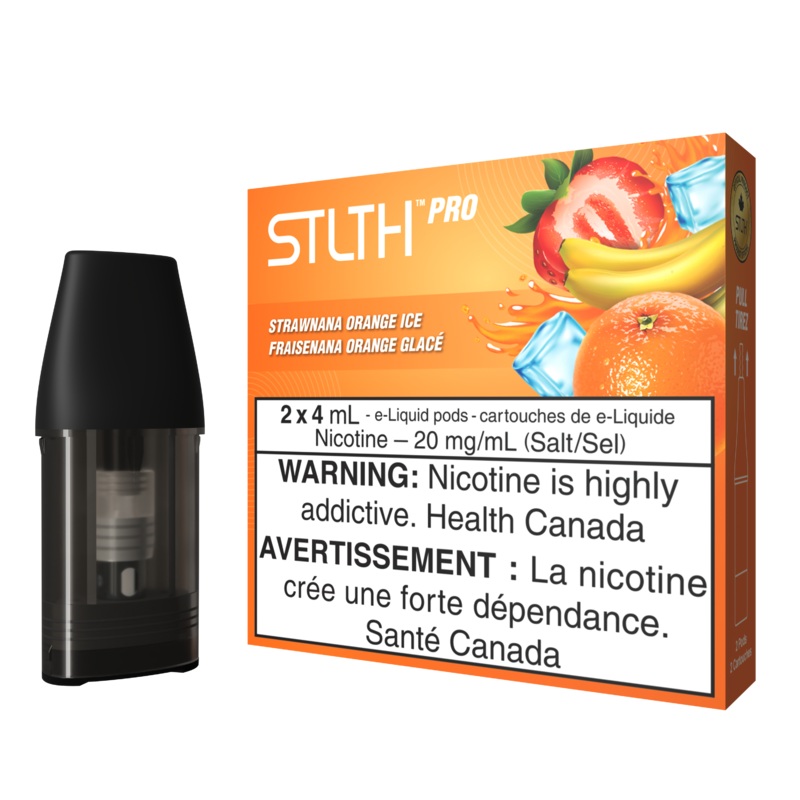 STLTH PRO Pod Pack Strawnana Orange Ice 20mg