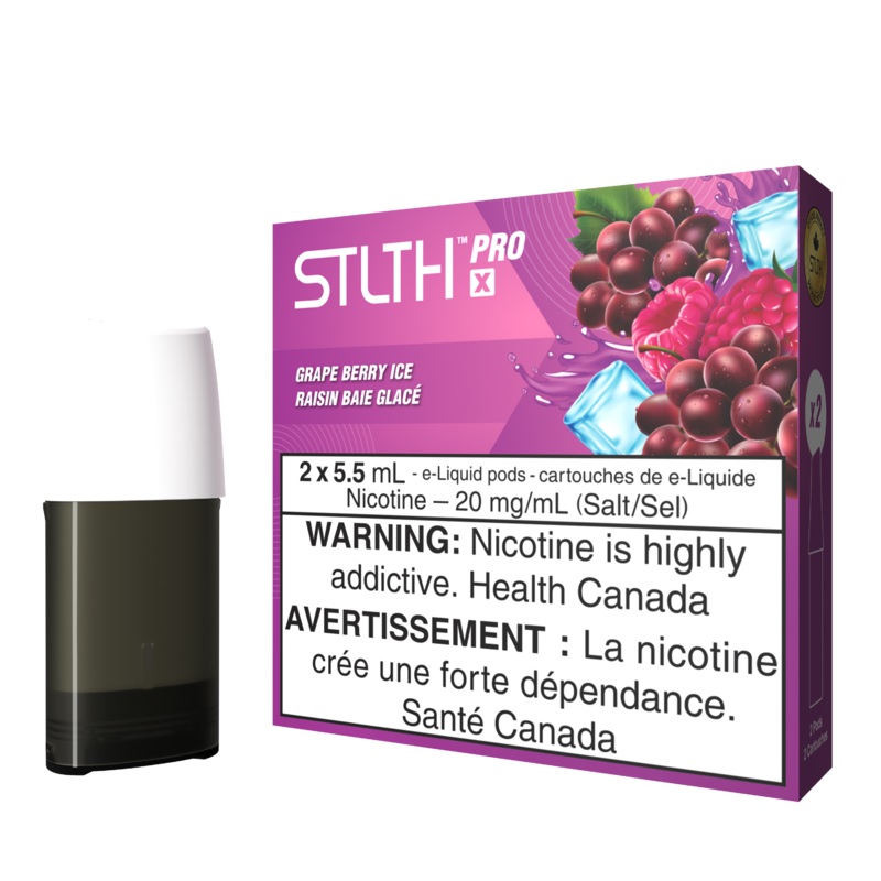 STLTH PRO X Pod Pack Grape Berry Ice 20mg