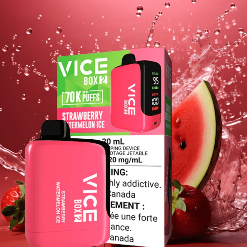 Vice Box 2 Disposable Vape-Strawberry Watermelon Ice