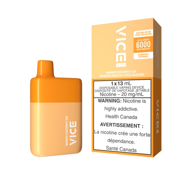 Vice Box Disposable – Mango Coconut Ice 20mg