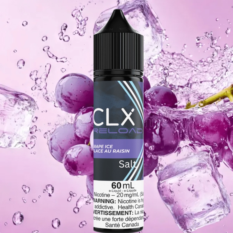 CLX Reload Salt 60ml-Grape Ice
