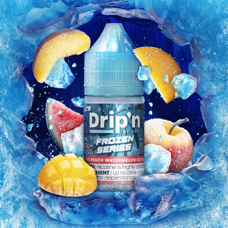 Drip’n by Envi Frozen Salt-Mango Peach Watermelon Ice Blast