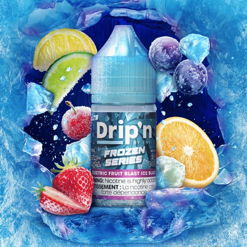 Drip’n by Envi Frozen Salt-Raspberry Peach Mango ICED