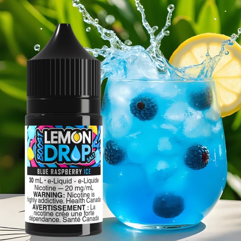 Lemon Drop Boost Salt – Blue Raspberry Ice