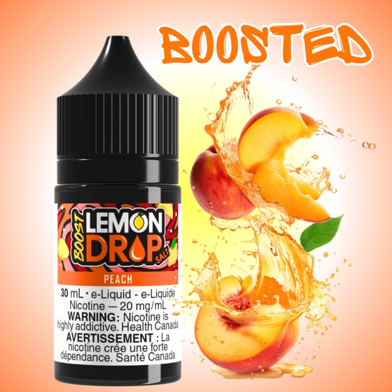 Lemon Drop Boost Salt – Peach