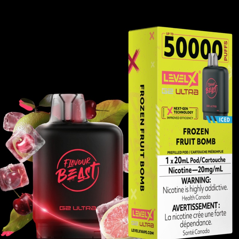 Level X G2 Ultra Flavour Beast Pod 50k-Frozen Fruit Bomb