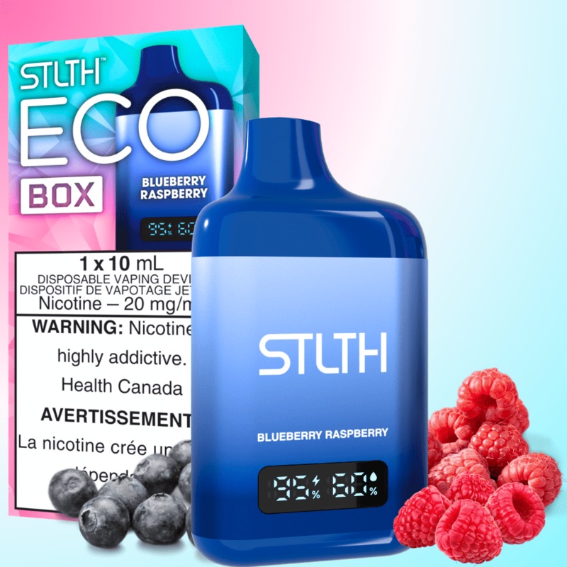 STLTH Eco Box Disposable Vape – Blueberry Raspberry