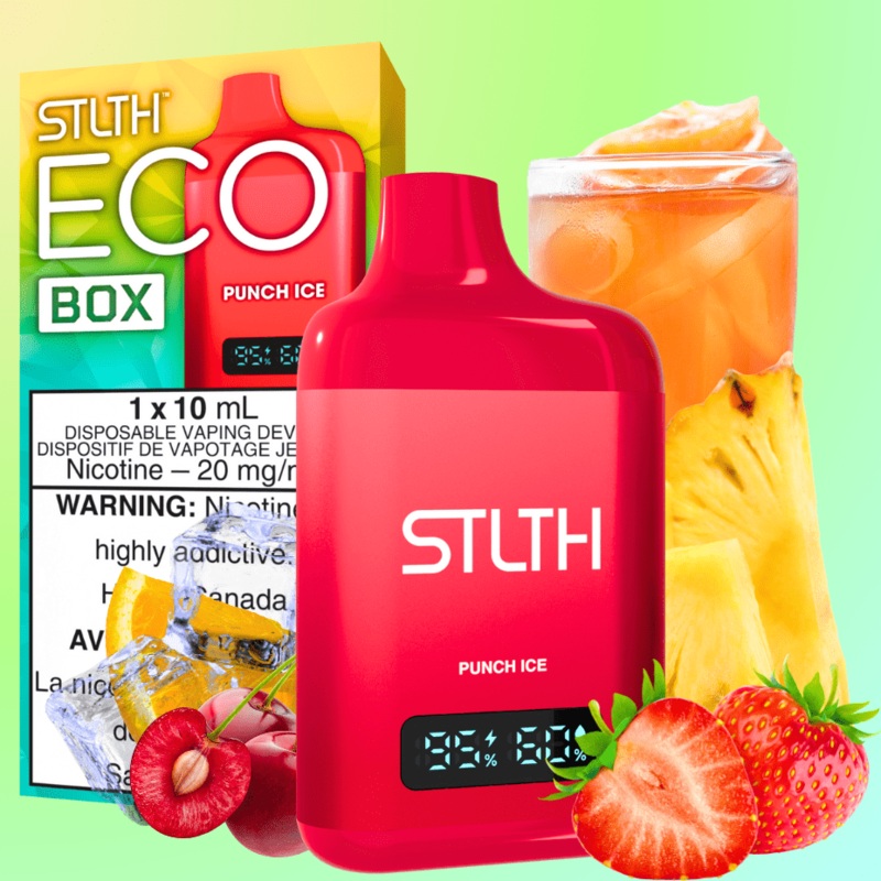 STLTH Eco Box Disposable Vape – Punch Ice
