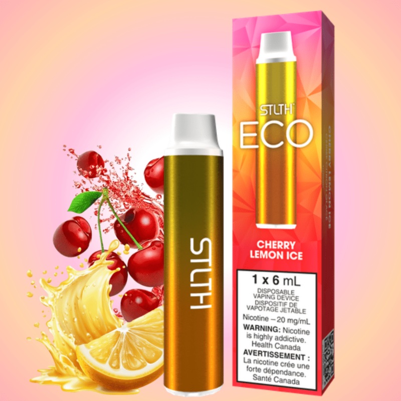 STLTH Eco Disposable Vape – Cherry Lemon Ice