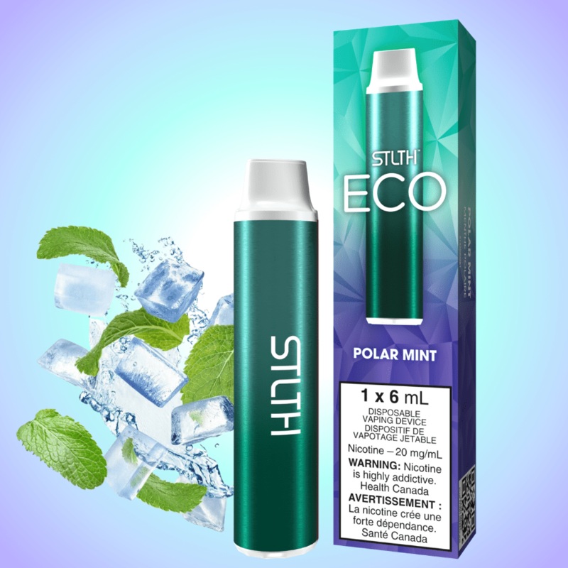 STLTH Eco Disposable Vape – Polar Mint