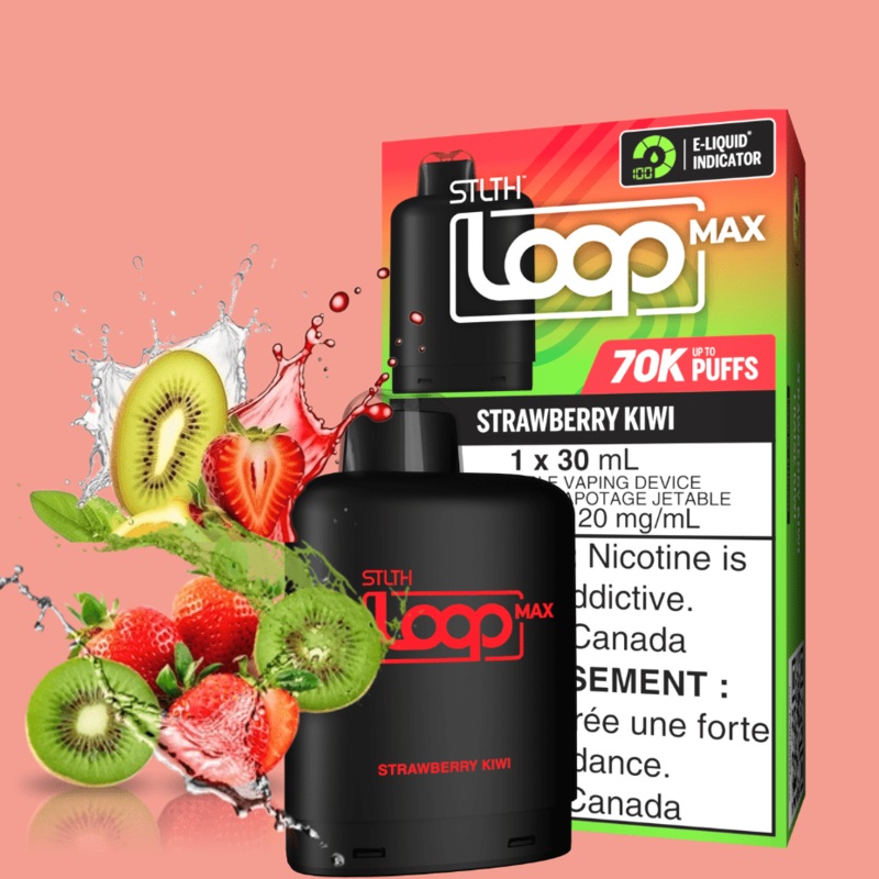 STLTH Loop Max 70K Pod-Strawberry Kiwi
