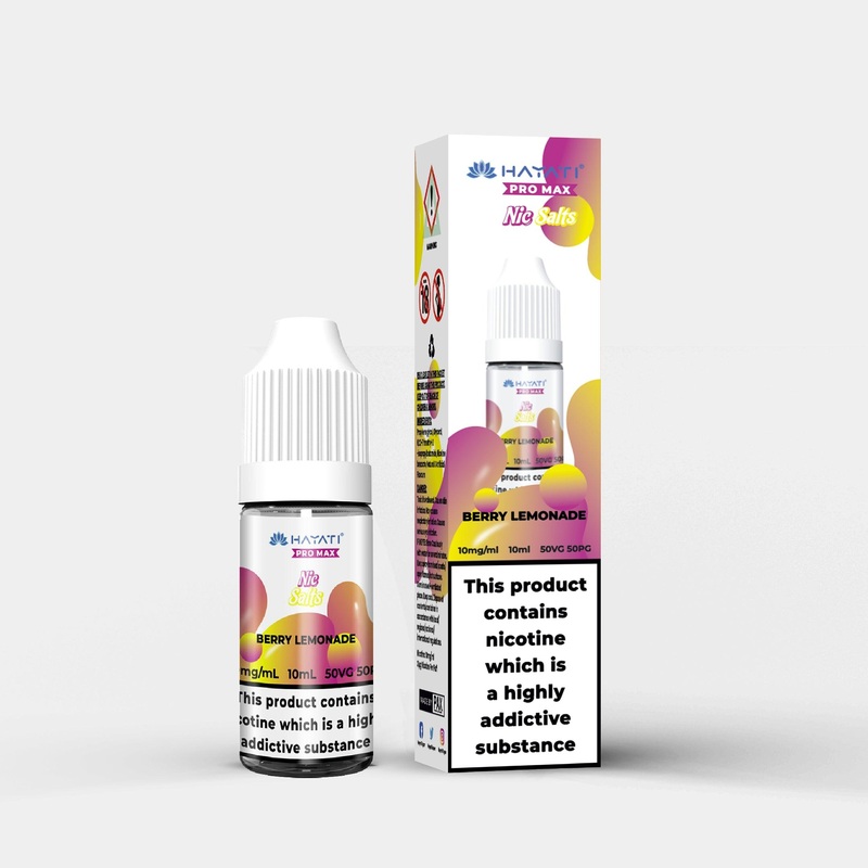 Berry Lemonade|Hayati Salts | 10ml | Nic 10mg|Hayati Salts | 10ml | Nic 20mg|gb|ae|eu