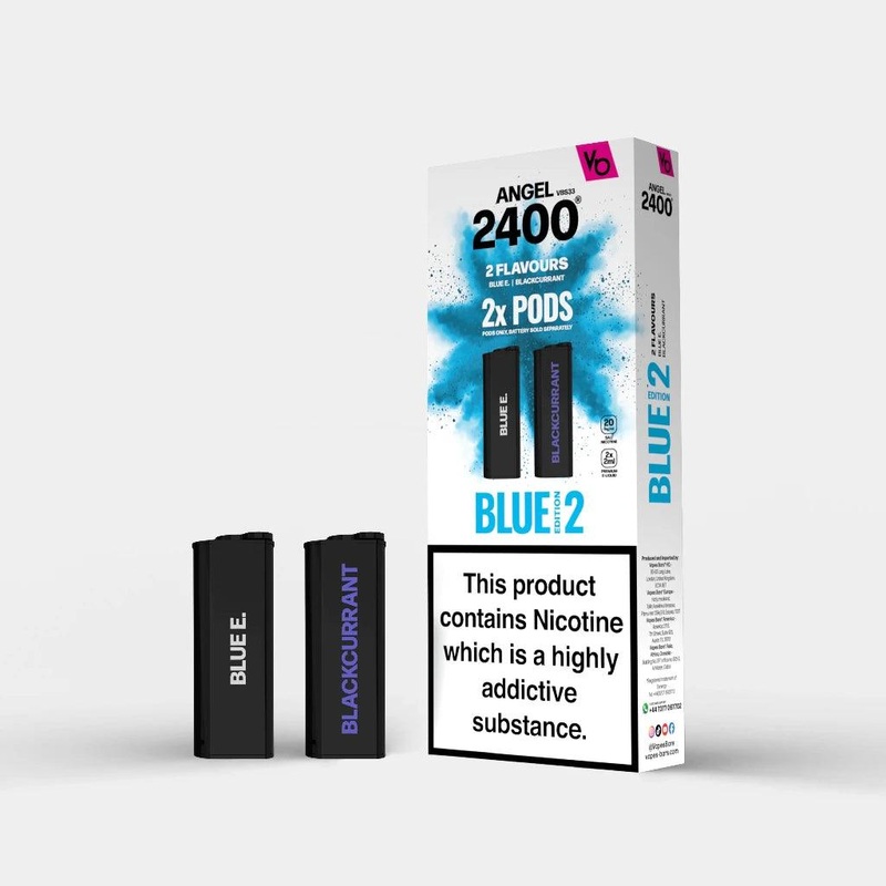 Blue Edition 2, 2x 2ml Pods|Angel Pods | 2X Pods | Nic 20mg|gb|ae|eu