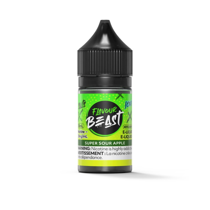 Flavour Beast Salt – Super Sour Apple Ice 30ml