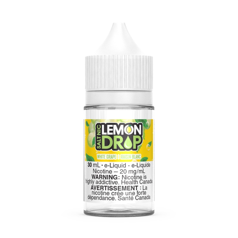 Lemon Drop Salt – White Grape 30ml